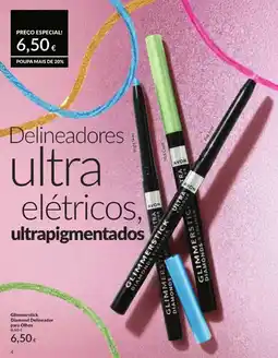 Avon glimmerstick delineadores ultra elétricos, ultrapigmentados promoção