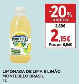 El Corte Inglés Limonada de lima e limão montebelo brasil promoção