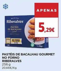 El Corte Inglés pastéis de bacalhau gourmet no forno riberalves promoção