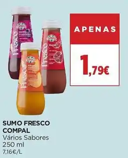 El Corte Inglés Sumo fresco compal promoção