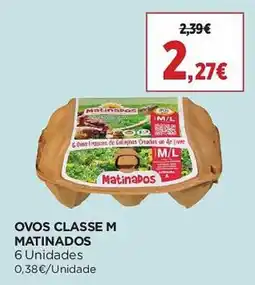 El Corte Inglés ovos classe m matinados promoção
