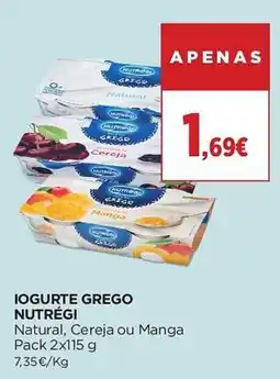 El Corte Inglés Iogurte grego nutrêgi promoção