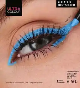 Avon ultra colour glimmerstick delineador para olhos promoção