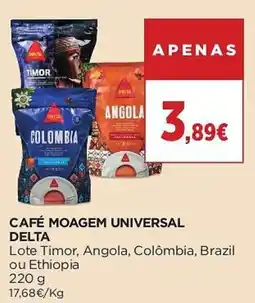 El Corte Inglés Café moagem universal delta promoção