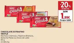 El Corte Inglés Chocolate extrafino nestlé promoção