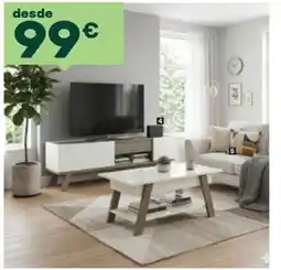 Moviflor Móvel TV 3 Portas +1 gaveta / Mesa de centro c/prateleira promoção