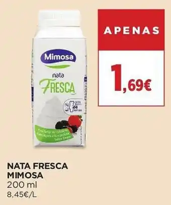 Nata fresca mimosa