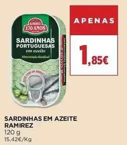 El Corte Inglés sardinhas em azeite ramirez promoção