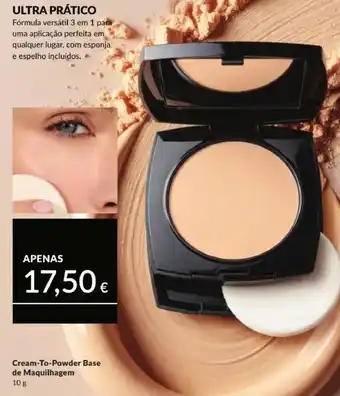 Avon Cream-To-Powder Base de Maquilhagem promoção