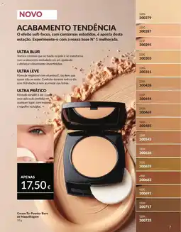 Avon Cream-To-Powder Base de Maquilhagem promoção