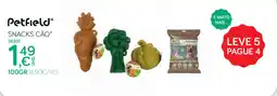 ZU Petfield snacks cão promoção