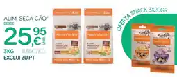 ZU Nature's Variety alimento seco cão promoção