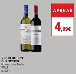 El Corte Inglés vinho douro burmester branco ou tinto promoção