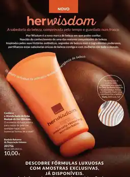 Avon Herwisdom baobab balsamo de reparação intensa promoção