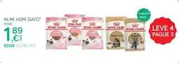 ZU Royal Canin alimento húmido gato promoção