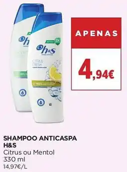 El Corte Inglés Shampoo anticaspah&s promoção