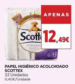 El Corte Inglés Papel higiénico acolchoado scottex promoção