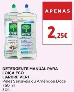 El Corte Inglés Detergente manual para loiça eco l'arbre vert promoção