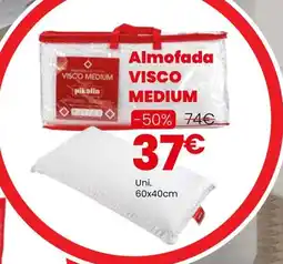 Hiper Centro do Móvel Almofada visco medium pikolin promoção