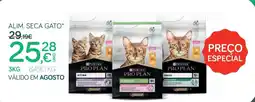 ZU alimentação seca gato purina pro plan promoção