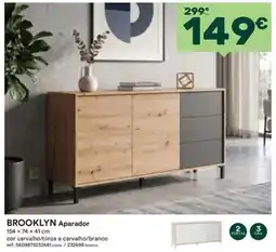 Moviflor brooklyn aparador promoção