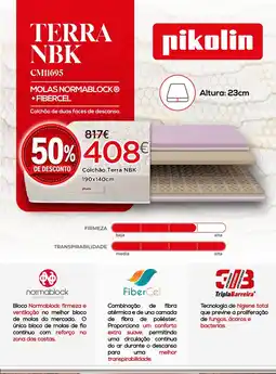 Hiper Centro do Móvel Colchão terra nbk promoção