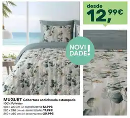 Moviflor Muguet Cobertura acolchoada estampada promoção