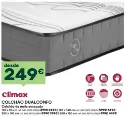 Moviflor Climax colchão dualconfo promoção