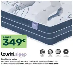 Moviflor Colchão de molas lourini.sleep promoção