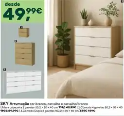 Moviflor Sky arrumação promoção