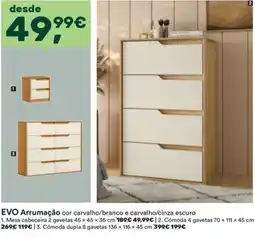 Moviflor Evo arrumação promoção