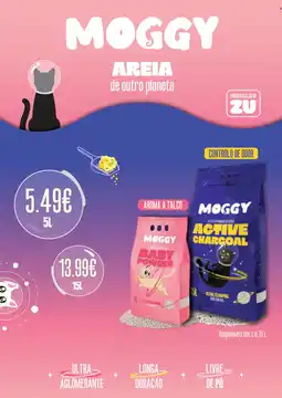 ZU Moggy areia de outro planeta promoção