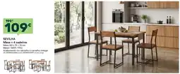 Moviflor sevilha mesa + 4 cadeiras promoção