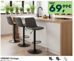 Moviflor urbino vintage banco de bar promoção