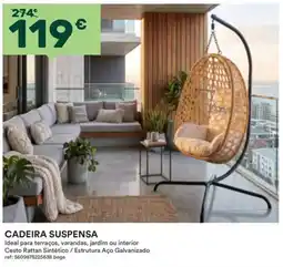 Moviflor cadeira suspensa promoção