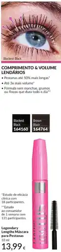 Avon Legendary Lengths Máscara para Pestanas promoção