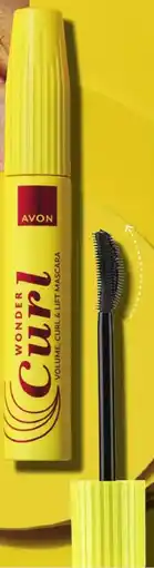 Avon Avon wonder curl volume curl & lift máscara para pestanas promoção