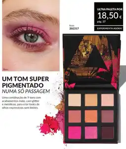 Avon Ultra paleta por roses promoção
