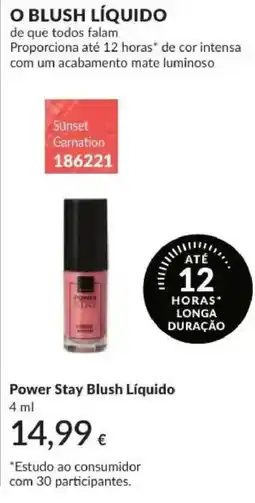 Avon Power Stay Blush Líquido promoção