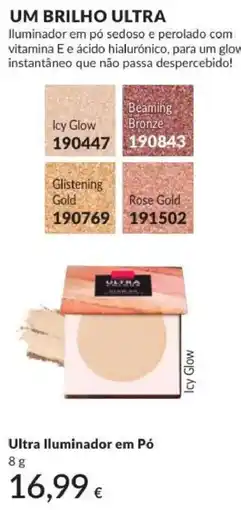 Avon Ultra iluminador em pó promoção