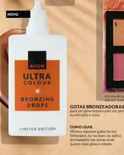 Avon Gotas Bronzeadoras promoção