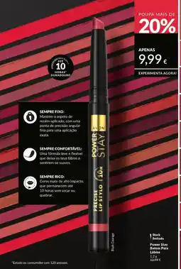Avon Avon power stay batom para lábios promoção