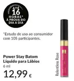 Avon Power Stay Batom Líquido para Lábios promoção