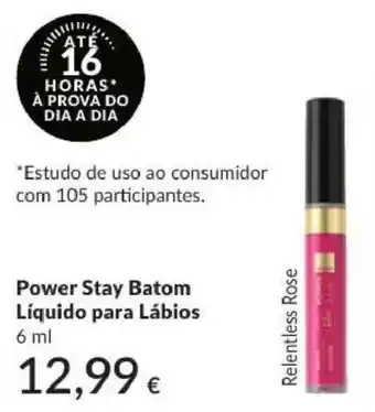 Power Stay Batom Líquido para Lábios