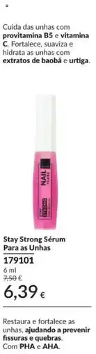 Avon Stay Strong Sérum Para as Unhas promoção