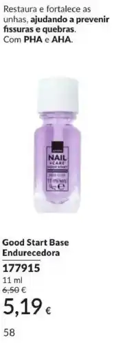Avon Good Start Base Endurecedora promoção