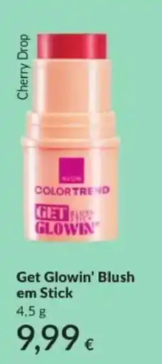 Avon Avon get glowin' blush em stick promoção