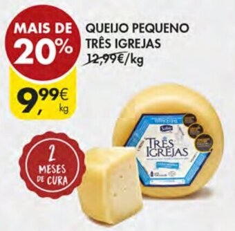 Pingo Doce Queijo Pequeno Três Igrejas promoção