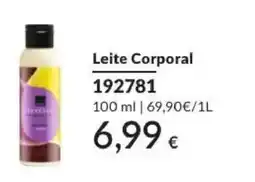 Avon Leite Corporal promoção