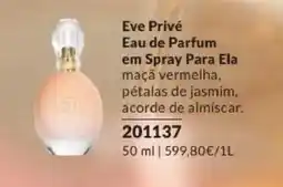 Avon Eve privé eau de parfum em spray para ela promoção